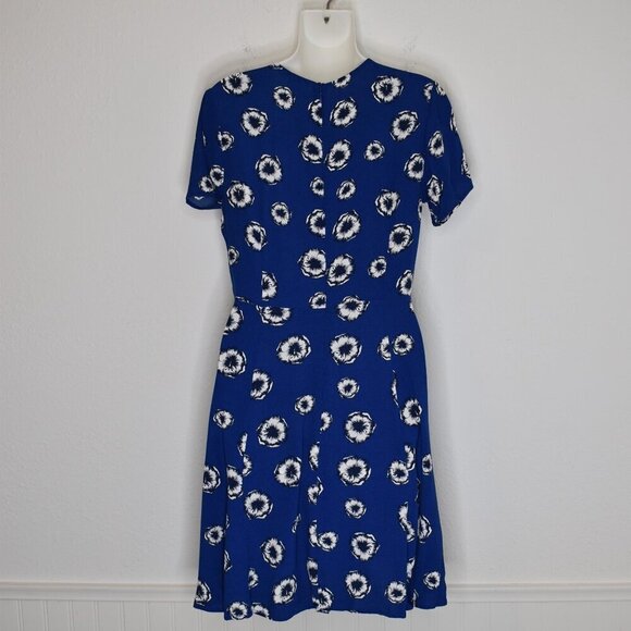 GAP Floral Babydoll Dress Sz 8 Retro 90s Cottagecore Prairie Boho Sundress Party - Picture 7 of 16